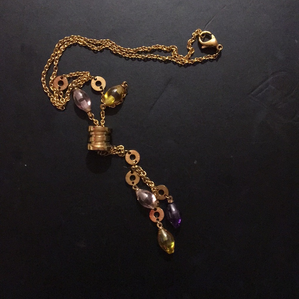 BVLGARI purple & pink necklace